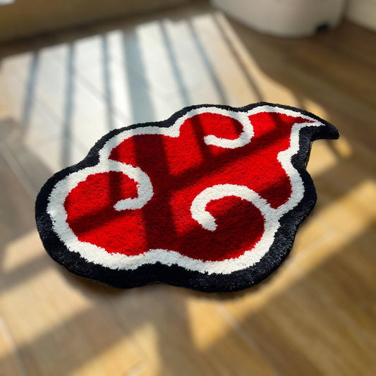 Tufted Akatsuki Red Cloud Rug Housewarming Gifts