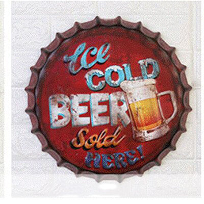 Personalized Beer Cover Creative Wall Lamp Living Room Restaurant Bar Wall Lamp Decoration Tie Yi Loft Retro Wall Light