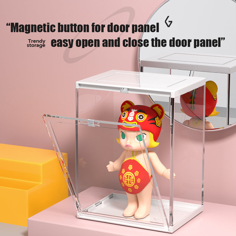 Kighka Dust-proof Clear Display Crate Case for Blind Box