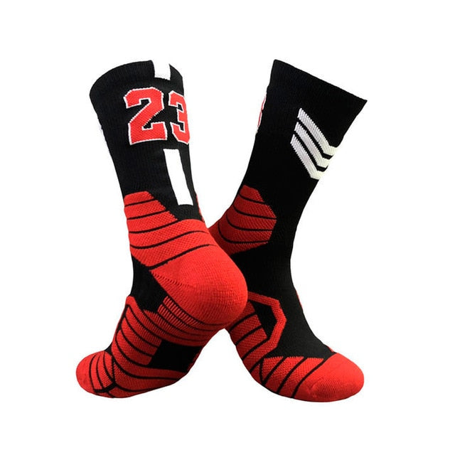 Kighka Non-slip Durable Basketball Star Socks