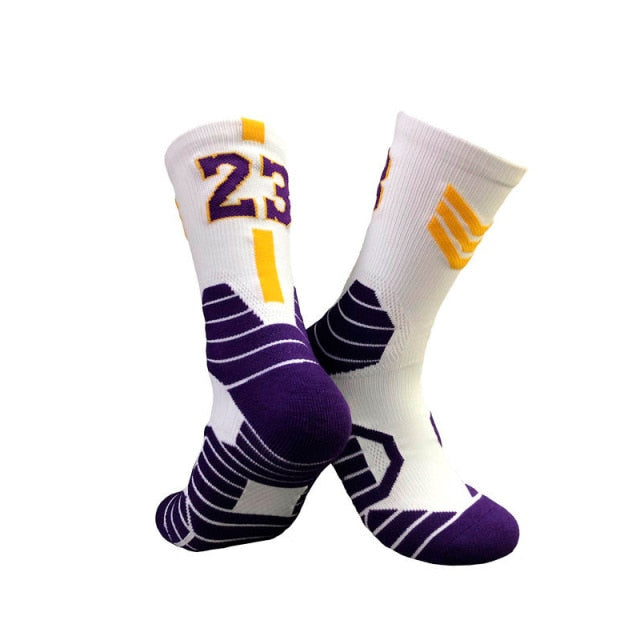 Kighka Non-slip Durable Basketball Star Socks