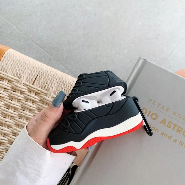 Kighka Basketball Shoes Earphone Case for AirPods