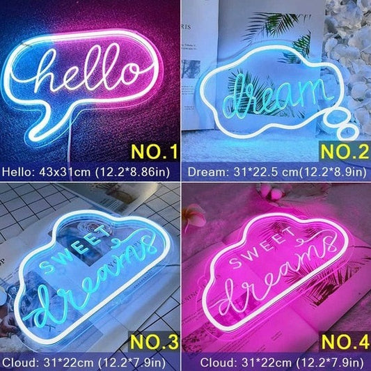 Kighka Party Wall Hanging LED Neon Sign