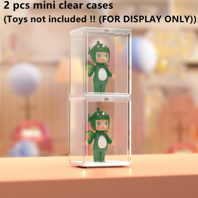 Kighka Dust-proof Clear Display Crate Case for Blind Box
